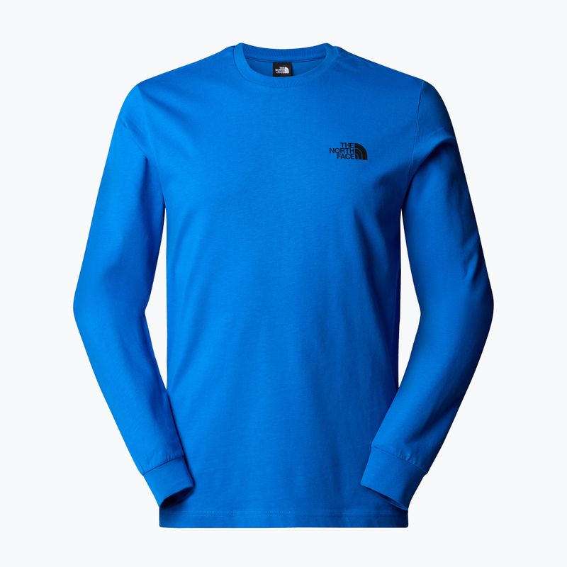 Vyriški marškinėliai ilgomis rankovėmis The North Face Box Nse Tee heroblue/tnfblk 4