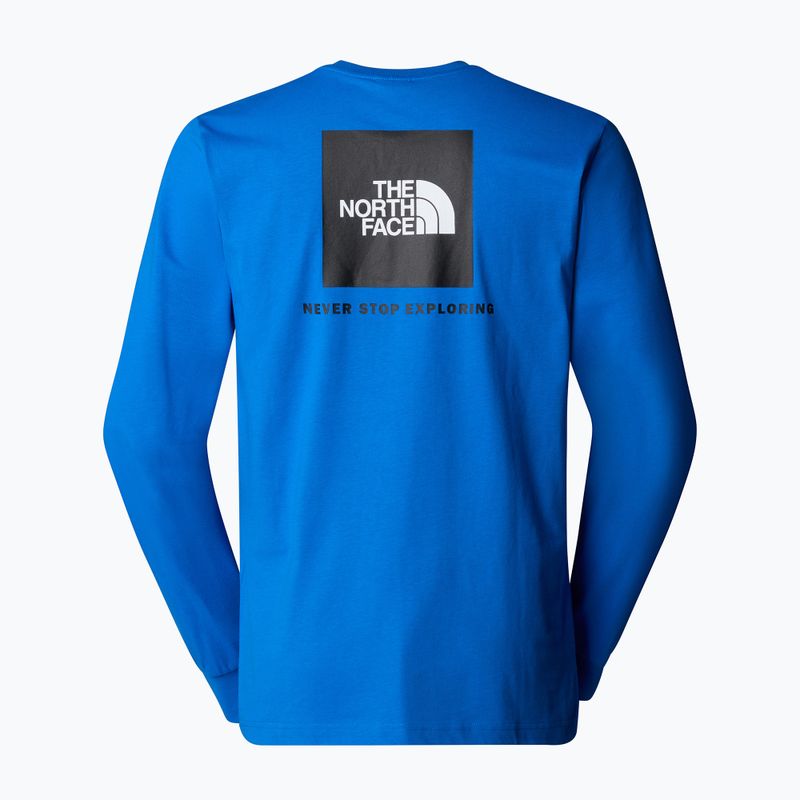 Vyriški marškinėliai ilgomis rankovėmis The North Face Box Nse Tee heroblue/tnfblk 5