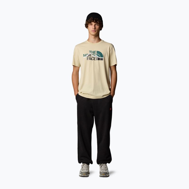 Vyriški marškinėliai The North Face Mountain Line Tee gravel 2