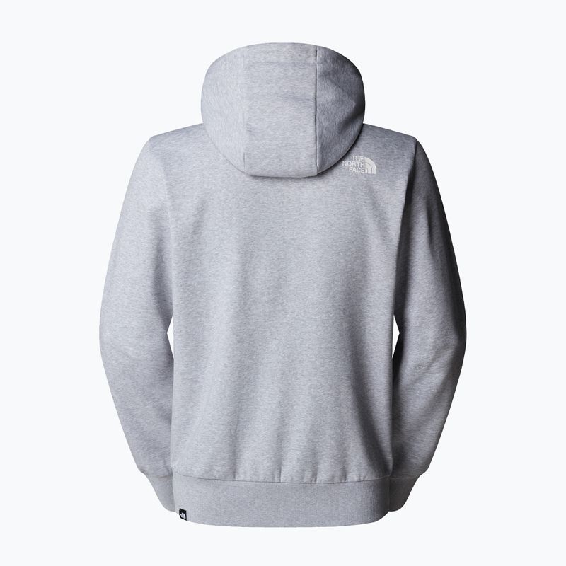 Vyriškas džemperis The North Face Simple Dome Hoodie tnf medium grey heather 5