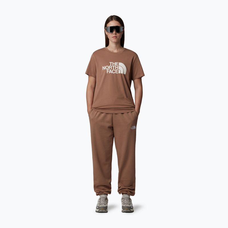 Moteriški marškinėliai The North Face Relaxed Easy Tee latte/white dune 2