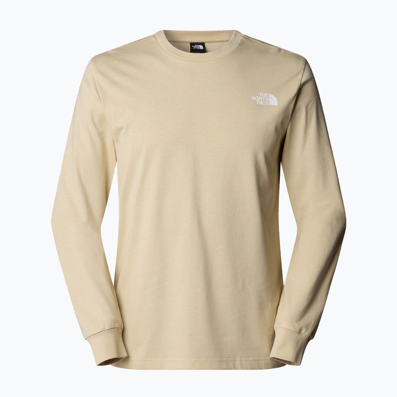 Vyriški marškinėliai ilgomis rankovėmis The North Face Easy Tee gravel 4