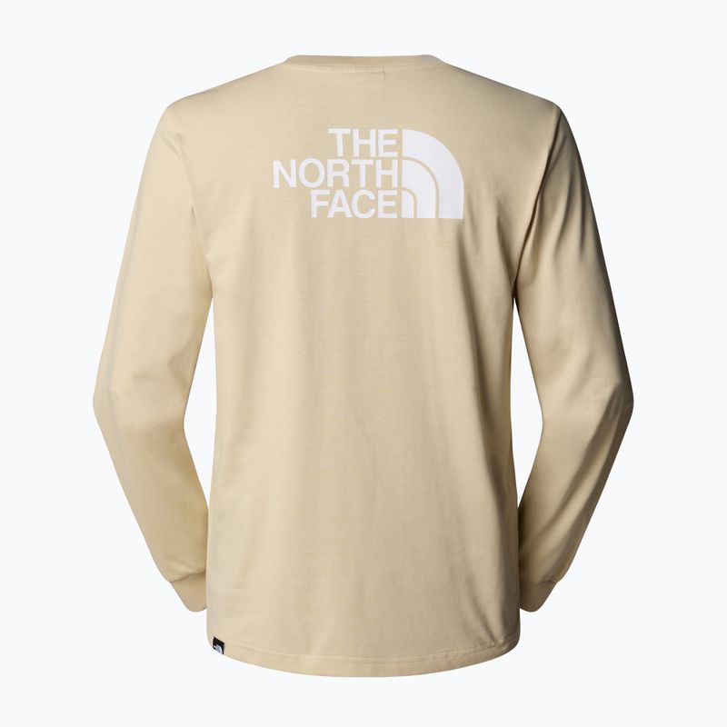 Vyriški marškinėliai ilgomis rankovėmis The North Face Easy Tee gravel 5