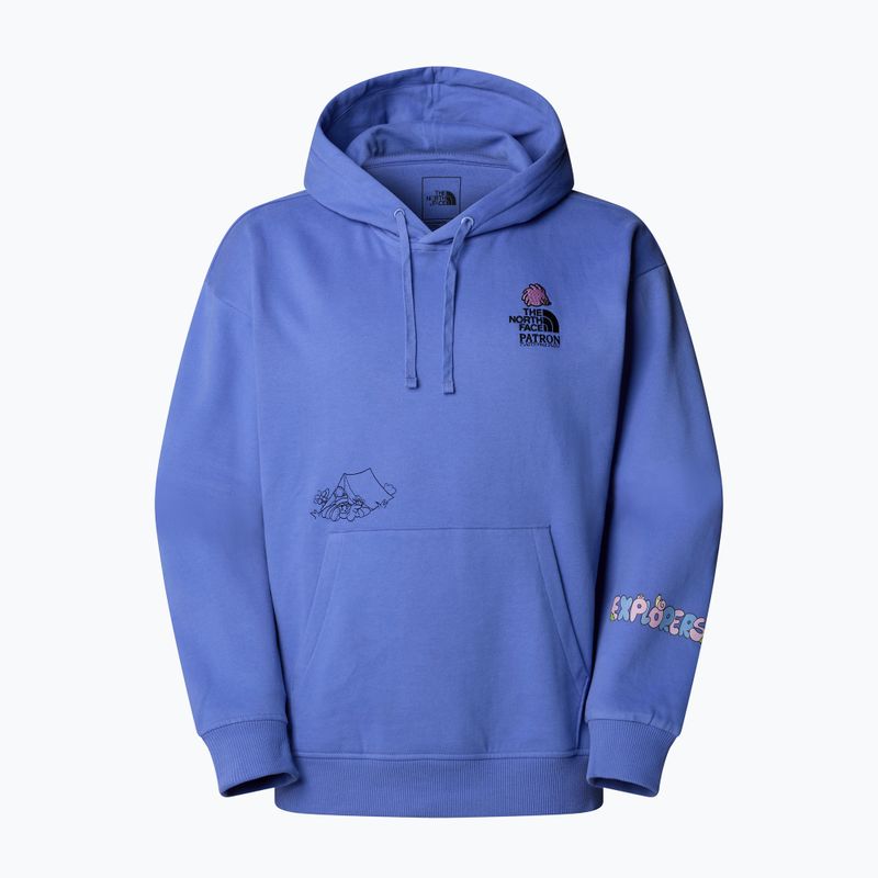 Džemperis The North Face Mountain Cleanup Over Hoodie virtual blue