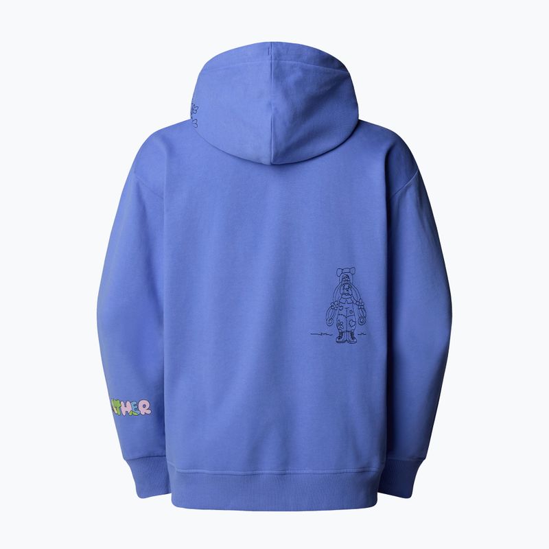 Džemperis The North Face Mountain Cleanup Over Hoodie virtual blue 2