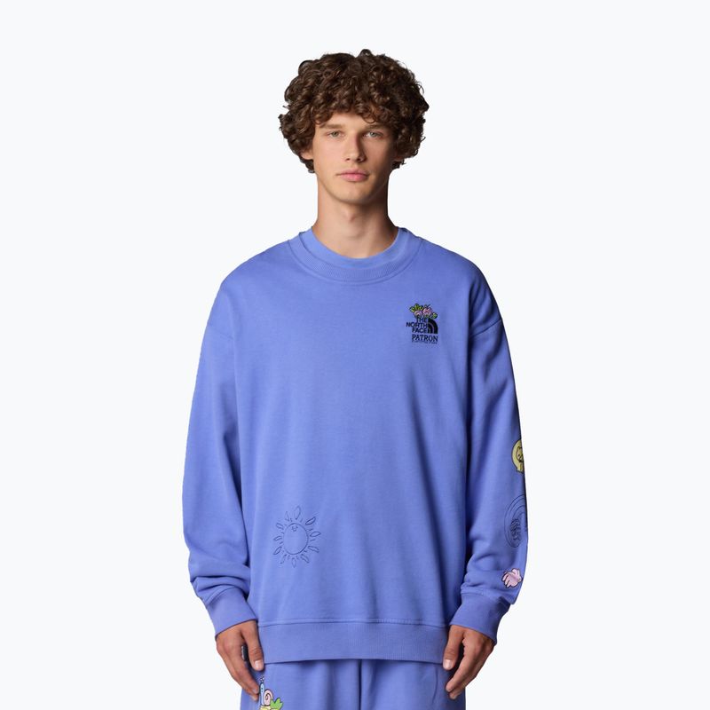 Džemperis The North Face Mountain Cleanup Over virtual blue
