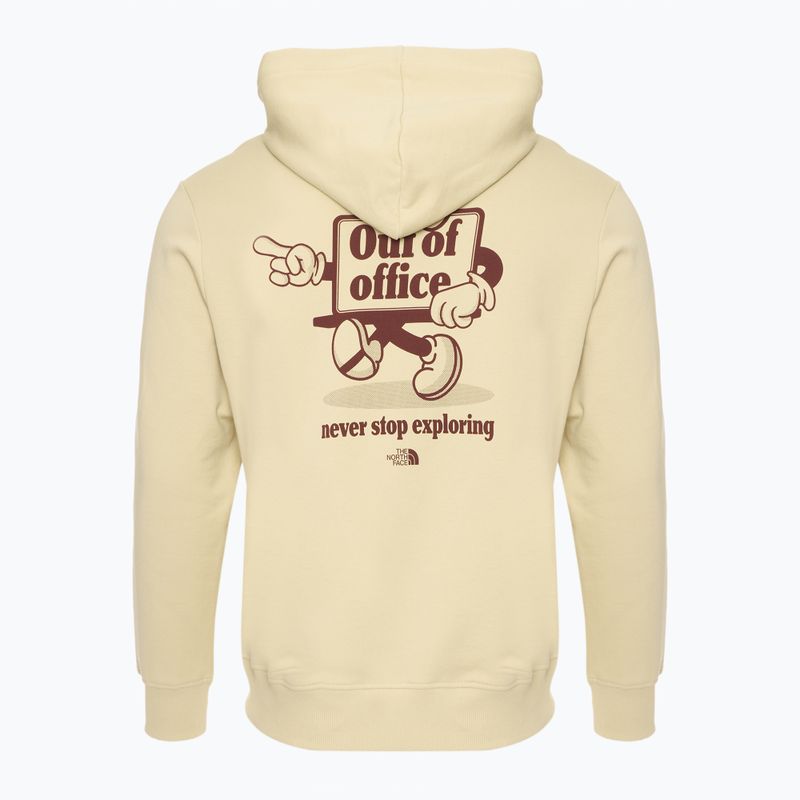 Džemperis The North Face Cartoon Logo Relaxed Hoodie gravel 2