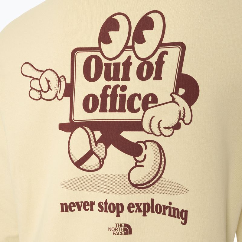 Džemperis The North Face Cartoon Logo Relaxed Hoodie gravel 4