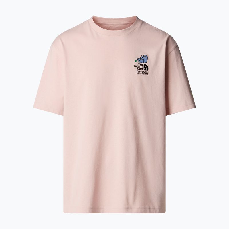 Vyriški marškinėliai The North Face Reflective Box Nse Tee pink moss 4