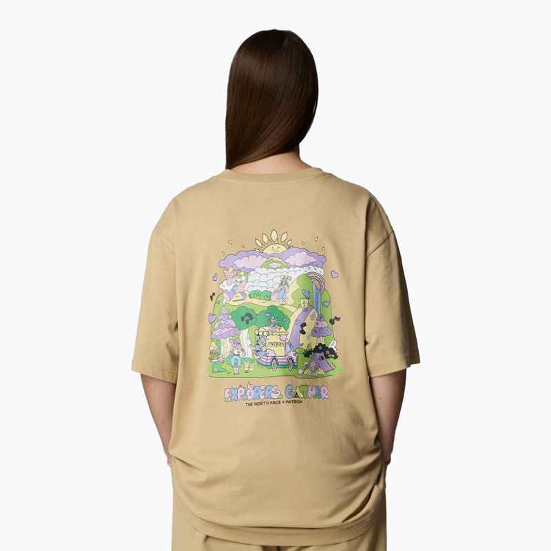 Vyriški marškinėliai The North Face Reflective Box Nse Tee khaki stone 3