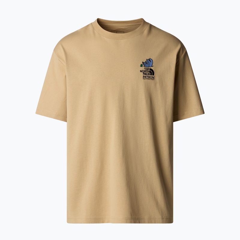Vyriški marškinėliai The North Face Reflective Box Nse Tee khaki stone 4