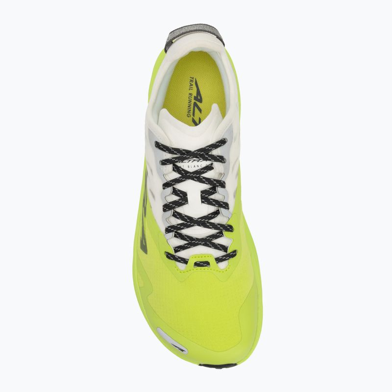 Vyriški bėgimo batai Altra Mont Blanc Carbon white/lime 5