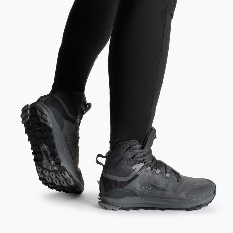 Vyriški batai Altra Lone Peak 9 Waterproof Mid black/gray 2