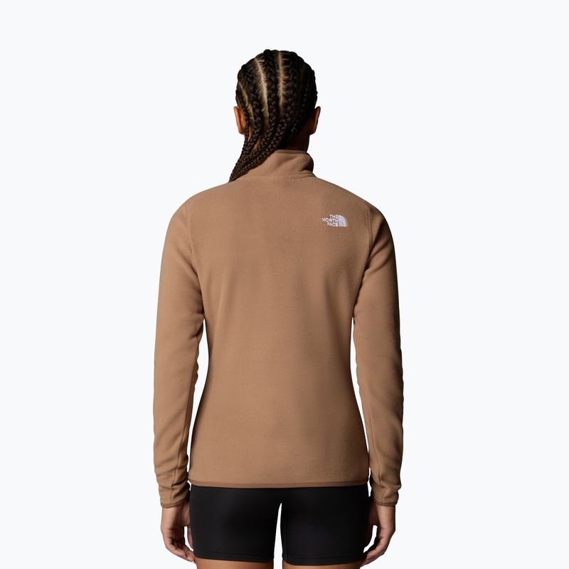 The North Face moteriškas džemperis 100 Glacier 1/4 Zip latte 3