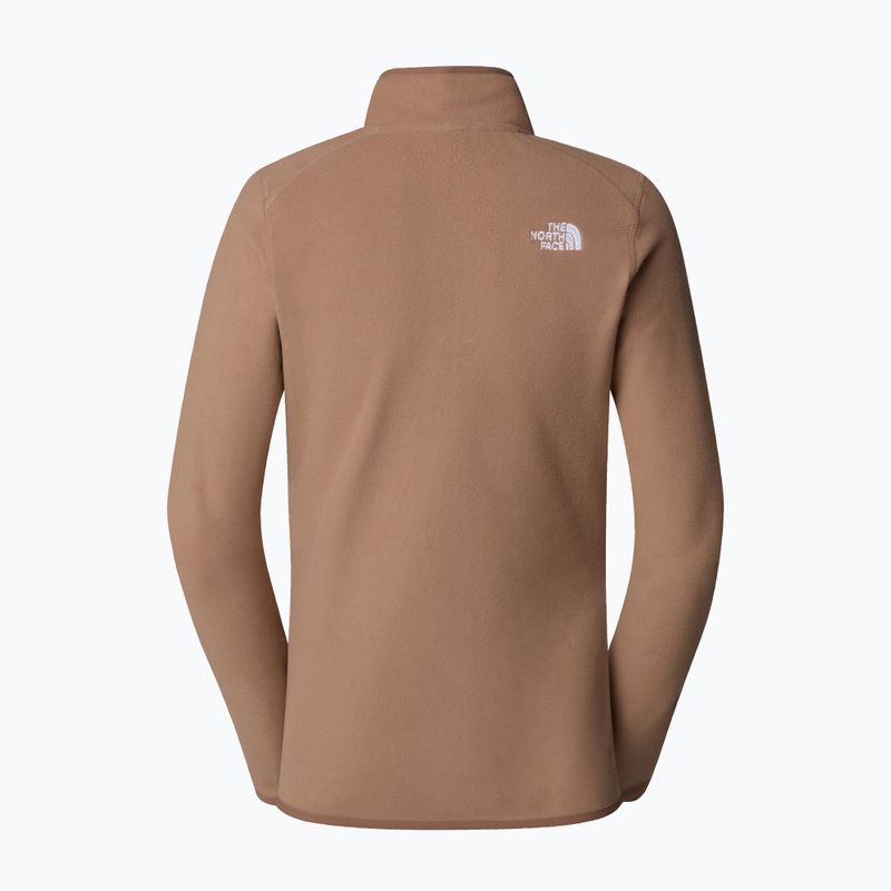 The North Face moteriškas džemperis 100 Glacier 1/4 Zip latte 5