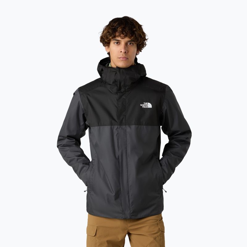 Vyriška striukė nuo lietaus The North Face Quest Zip-In asphalt grey/black