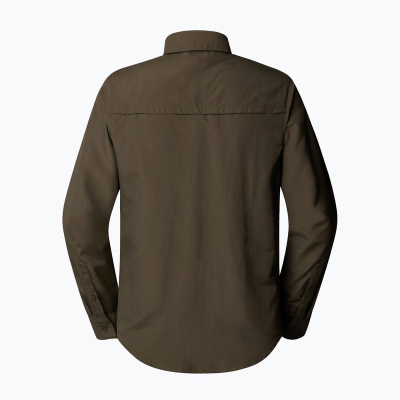 Vyriški marškiniai The North Face Sequoia new taupe green 6