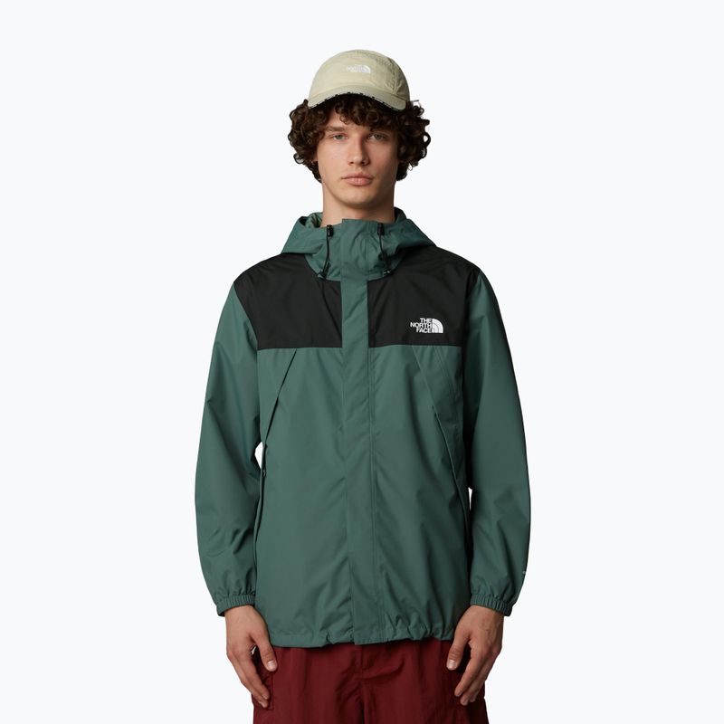Vyriška striukė nuo lietaus The North Face Antora duck green/tnf black