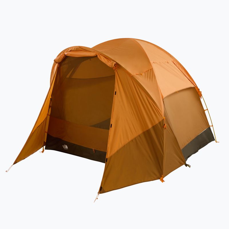 Keturvietė kempingo palapinė The North Face Wawona 4P light exuberance orange/ timber tan/ new taupe green 2