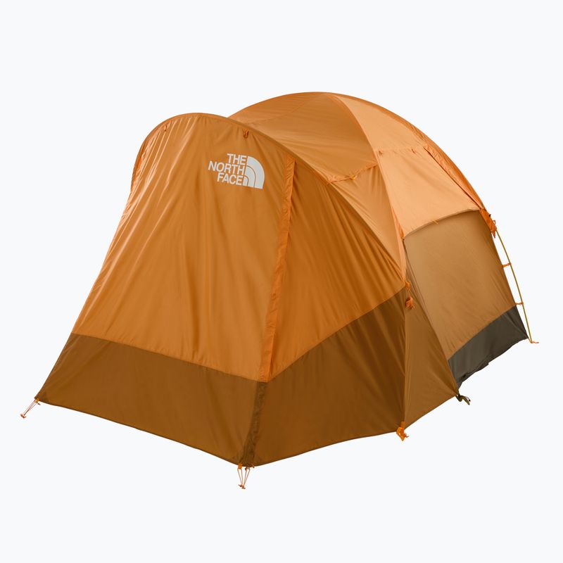 Keturvietė kempingo palapinė The North Face Wawona 4P light exuberance orange/ timber tan/ new taupe green 3