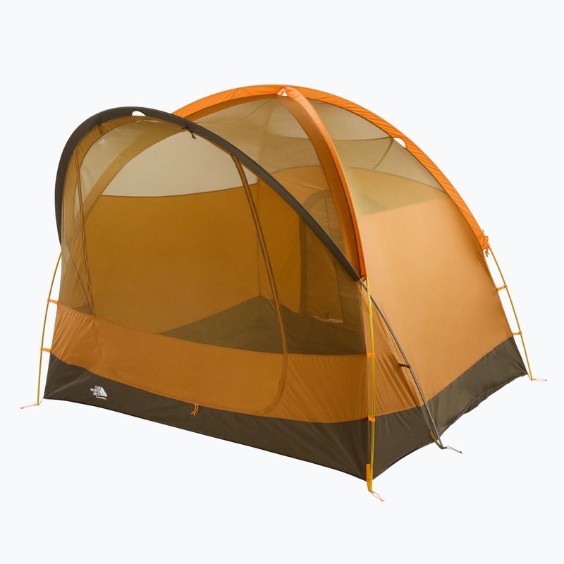Keturvietė kempingo palapinė The North Face Wawona 4P light exuberance orange/ timber tan/ new taupe green 5