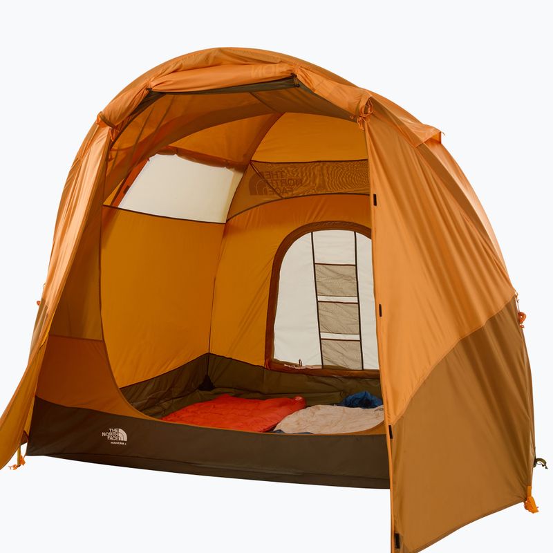 Keturvietė kempingo palapinė The North Face Wawona 4P light exuberance orange/ timber tan/ new taupe green 6