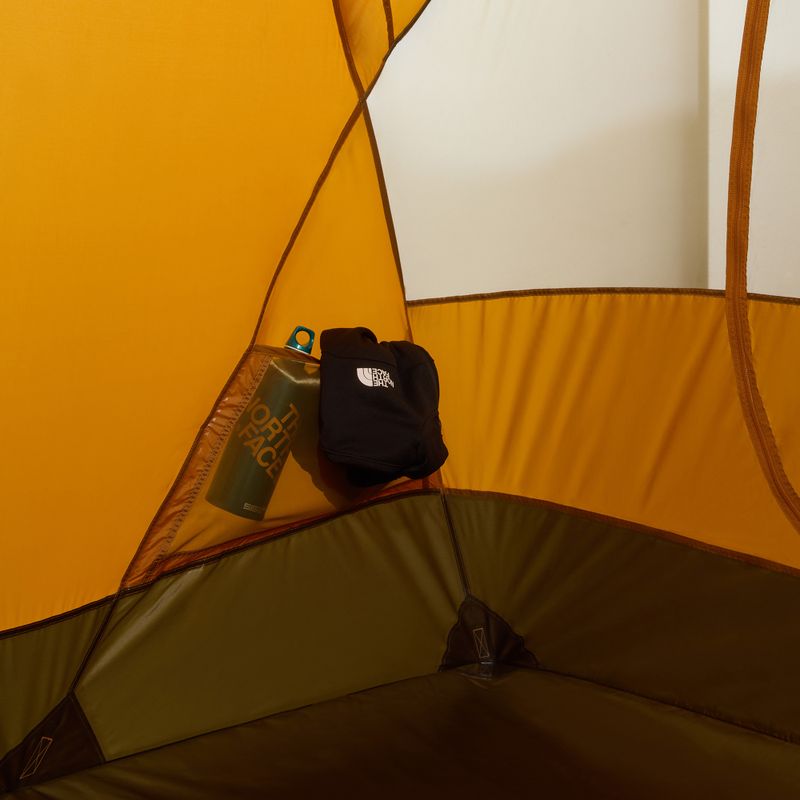 Keturvietė kempingo palapinė The North Face Wawona 4P light exuberance orange/ timber tan/ new taupe green 11