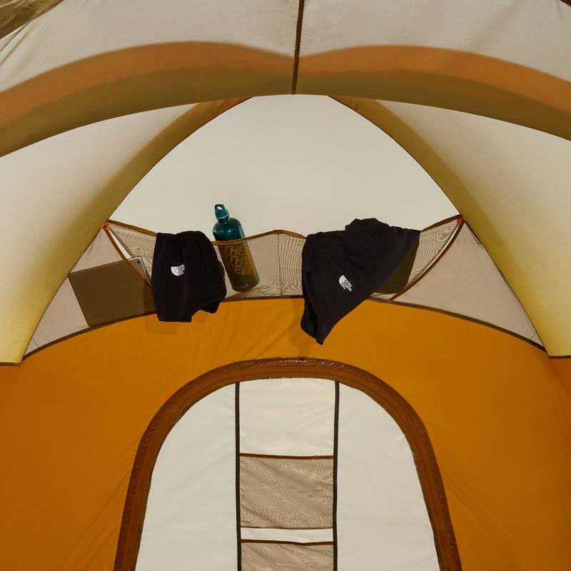 Keturvietė kempingo palapinė The North Face Wawona 4P light exuberance orange/ timber tan/ new taupe green 12
