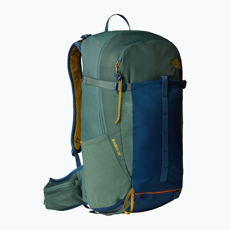 Turistinė kuprinė The North Face Basin 36 l duck green/shady blue