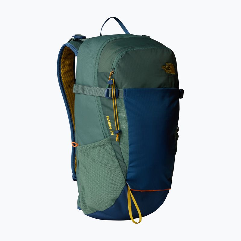 Turistinė kuprinė The North Face Basin 24 l duck green/shady blue