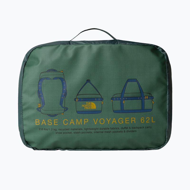 Kelioninis krepšys The North Face Base Camp Voyager Duffel 62 l duck green/shady blue 4