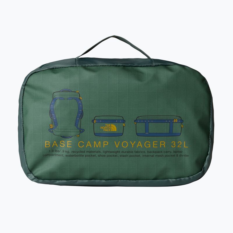Kelioninis krepšys The North Face Base Camp Voyager Duffel 32 l duck green/shady blue 4