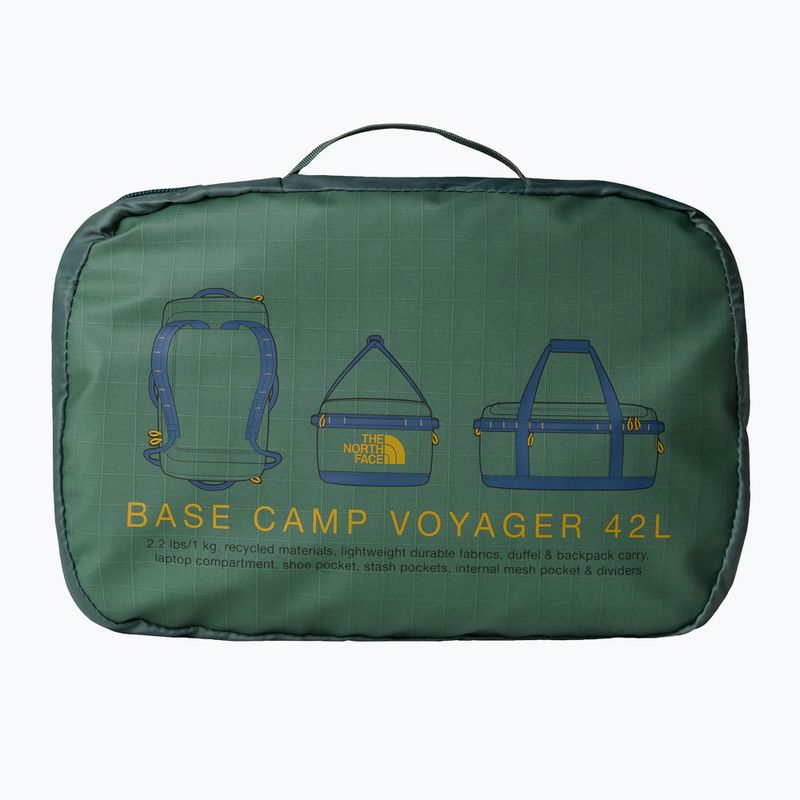 Kelioninis krepšys The North Face Base Camp Voyager Duffel 42 l duck green/shady blue 4