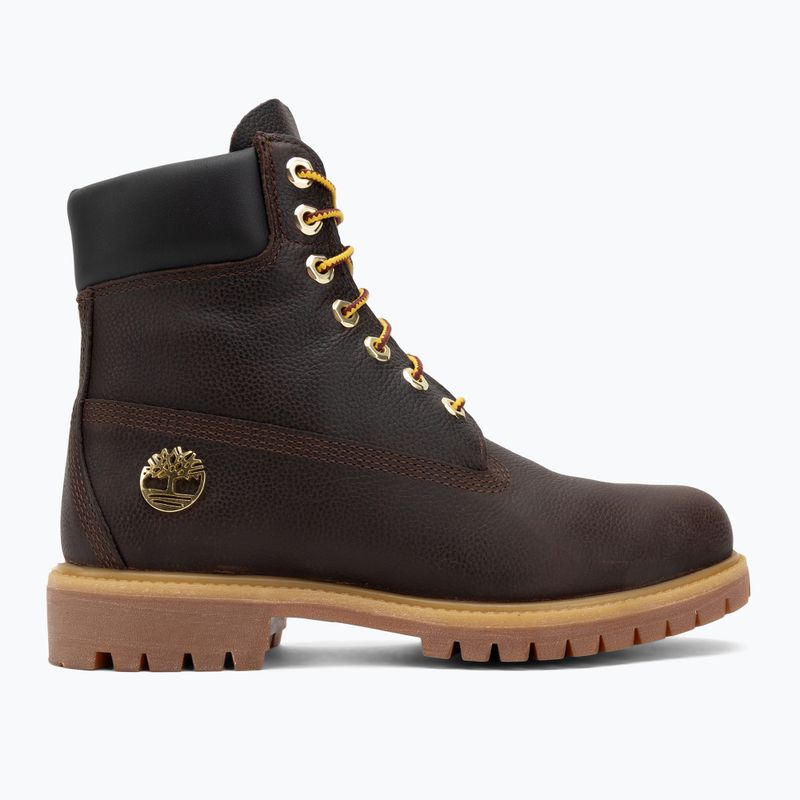 Vyriški batai Timberland Premium 6 Inch Lace Up Waterproof dark brown/full grain/black 2