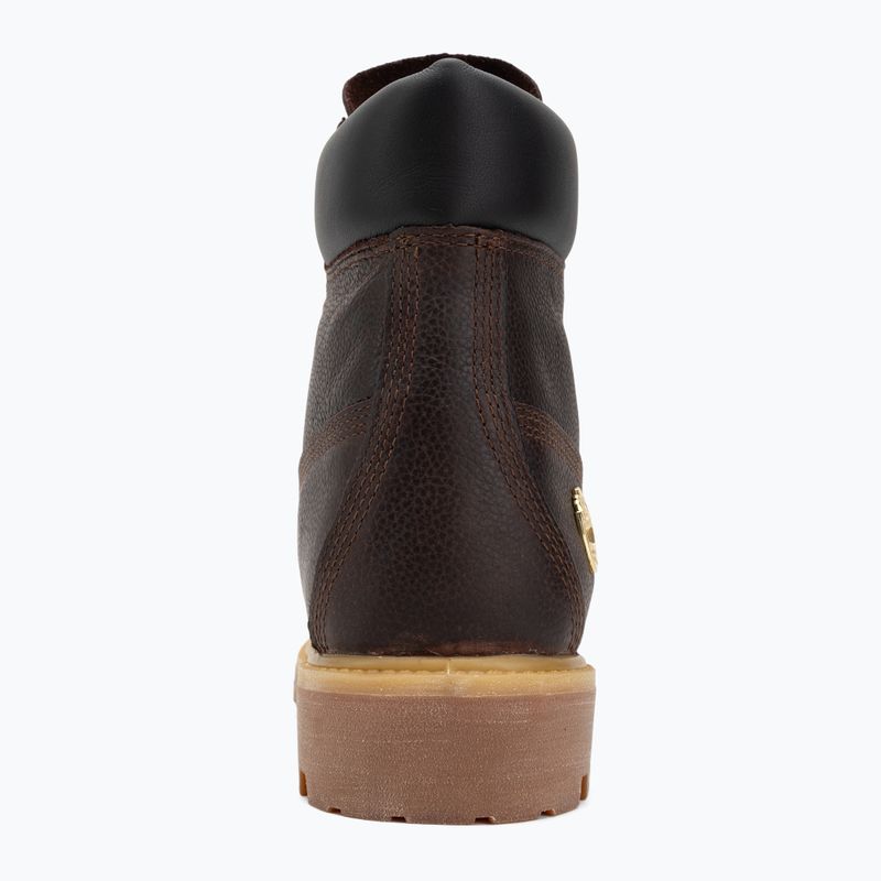 Vyriški batai Timberland Premium 6 Inch Lace Up Waterproof dark brown/full grain/black 6