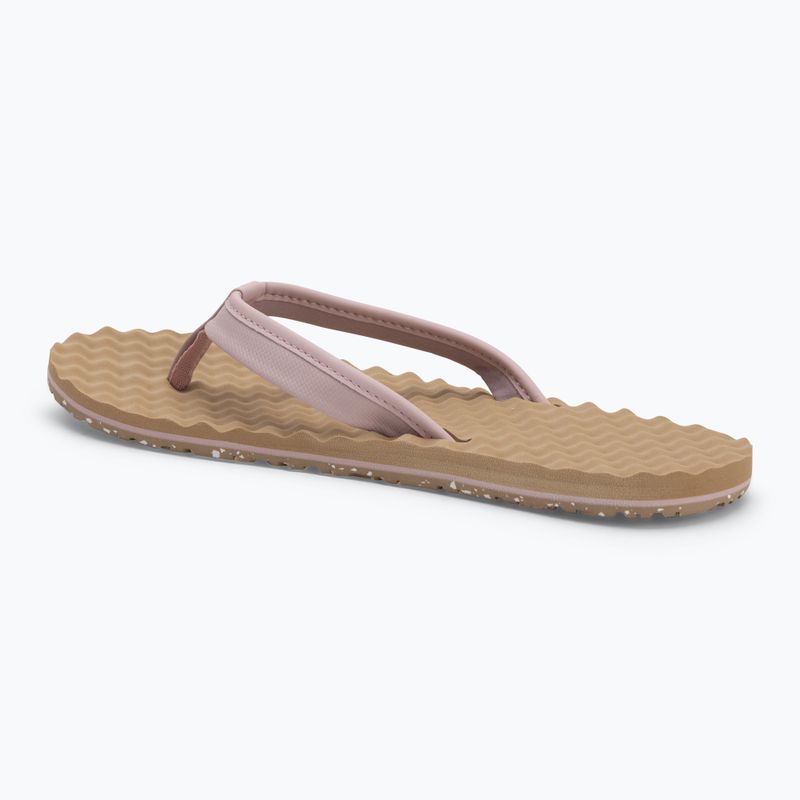 Moteriškos šlepetės per pirštą The North Face Base Camp Mini II sahara/metal pink 3