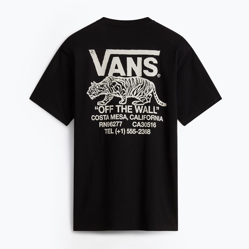 Vyriški marškinėliai Vans Sneaky black 2