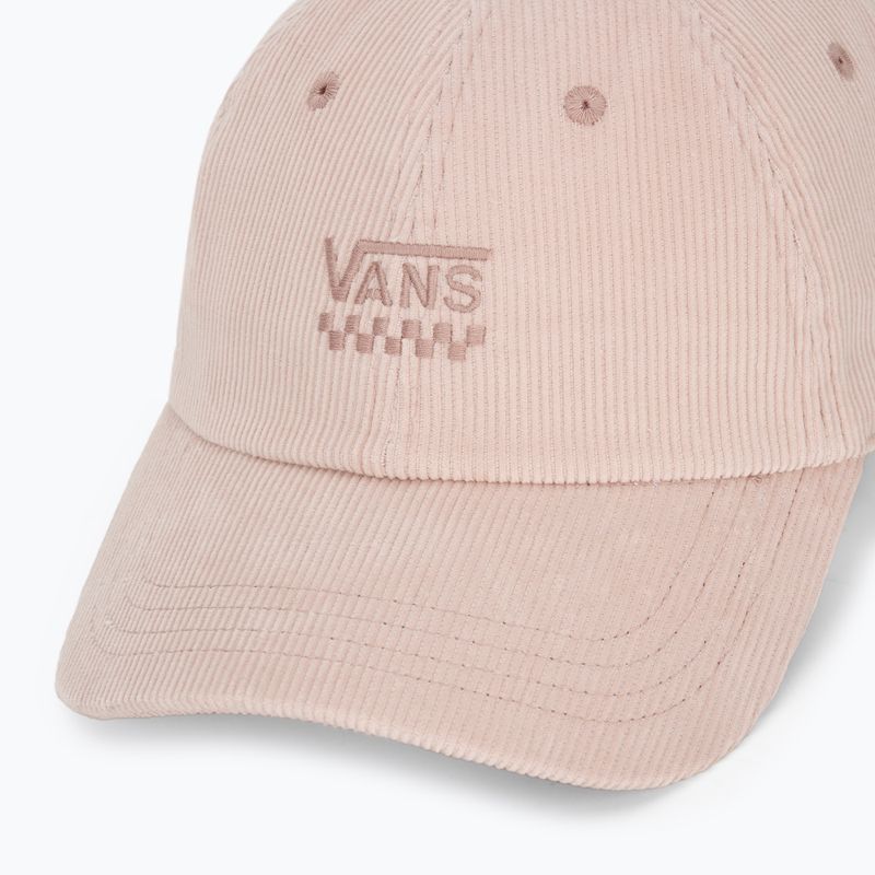 Kepuraitė su snapeliu Vans Court Side Curved Bill Jockey sepia rose 3