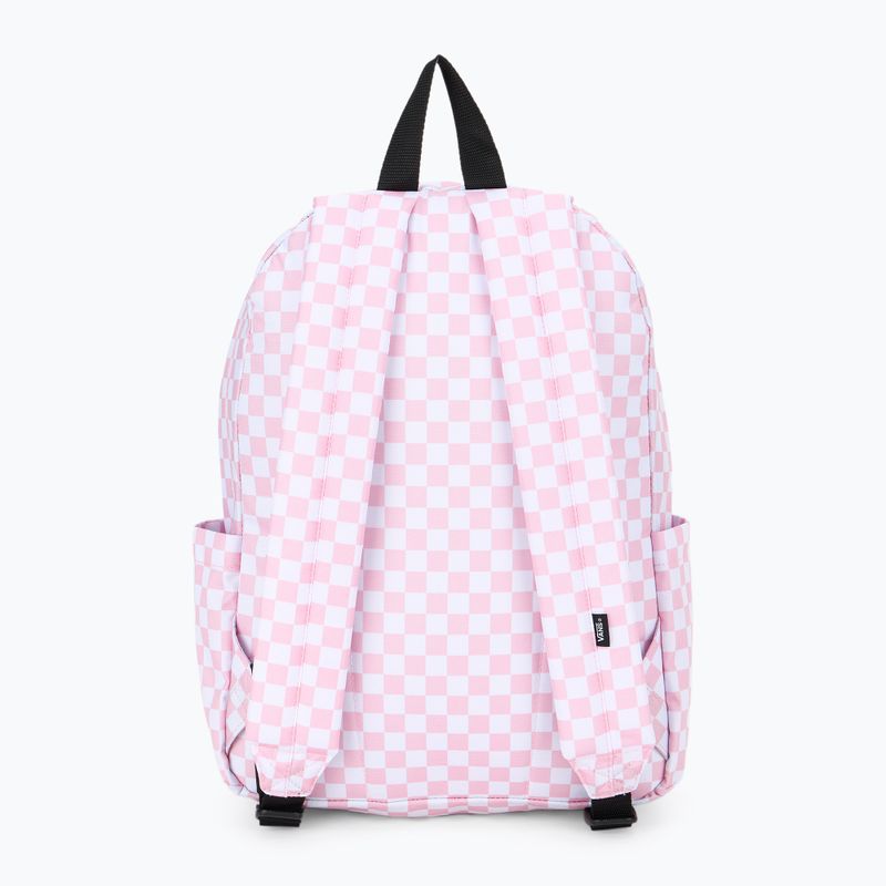Vaikiška miesto kuprinė Vans Old Skool Grom Check 18 l coral blush 3