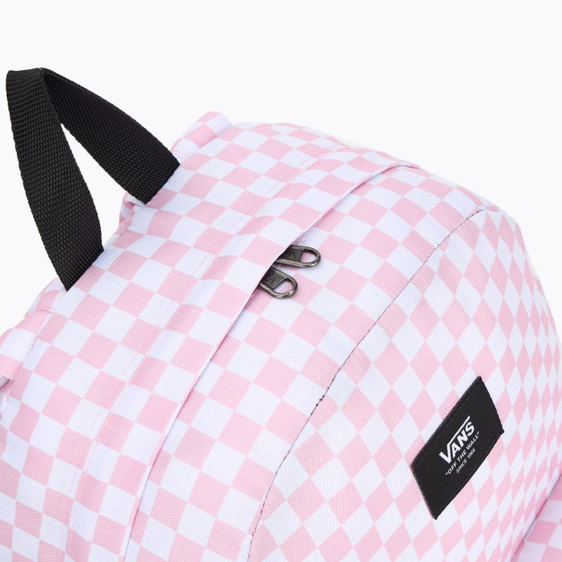 Vaikiška miesto kuprinė Vans Old Skool Grom Check 18 l coral blush 5