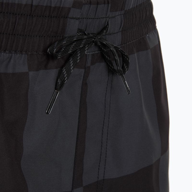 Vyriški šortai Vans Primary Checkerboard Elastic Boardshort black/asphalt 4