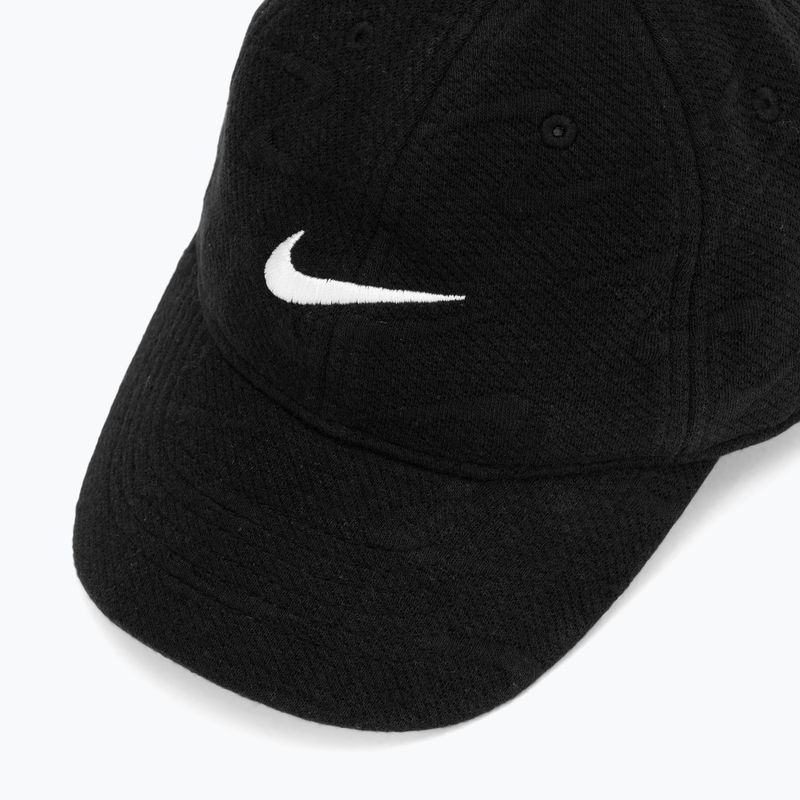 Kepuraitė su snapeliu vaikams Nike Swoosh Motion Club black 3
