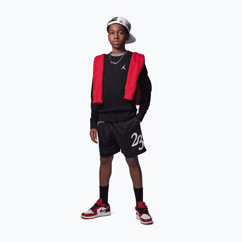 Vaikiškas džemperis Jordan JDB Brooklyn Fleece Essential Crew black 2