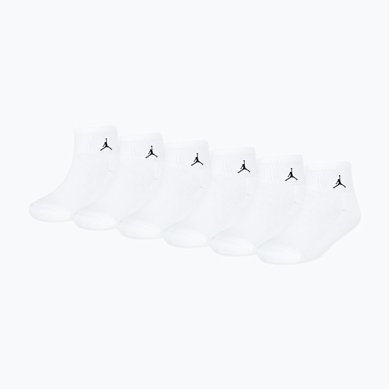 Kojinės Jordan JHN Eeryday Essentials 6 porų baltos