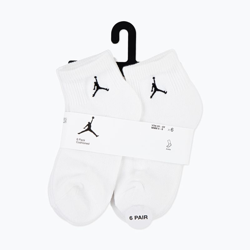 Kojinės Nike Jordan JHN Everyday Essentials 6 pairs white 3