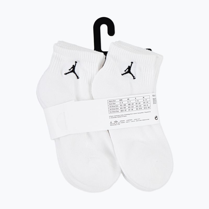 Kojinės Nike Jordan JHN Everyday Essentials 6 pairs white 4