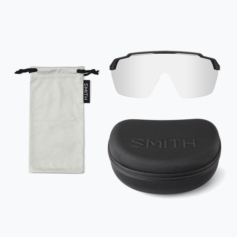 Akiniai nuo saulės Smith Shift XL MAG black/photochromic clear to grey/clear 4