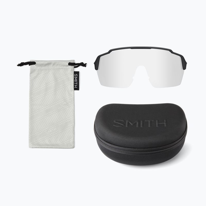 Akiniai nuo saulės Smith Shift Split MAG black/photochromic clear to gray/clear 4