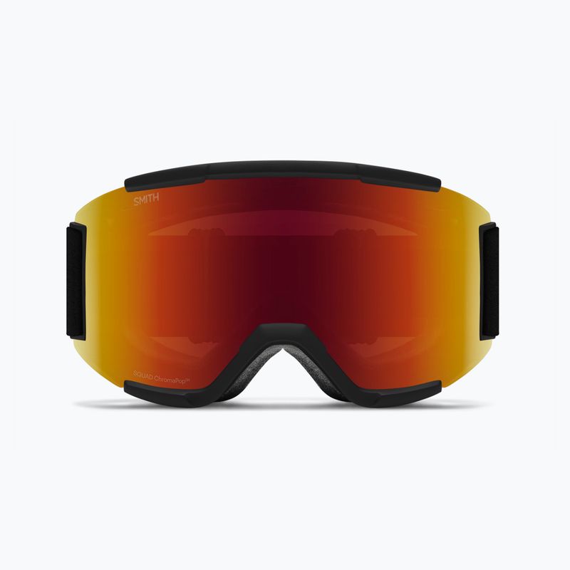 Slidinėjimo akiniai Smith Squad black/chromapop pro photochromic red mirror 2