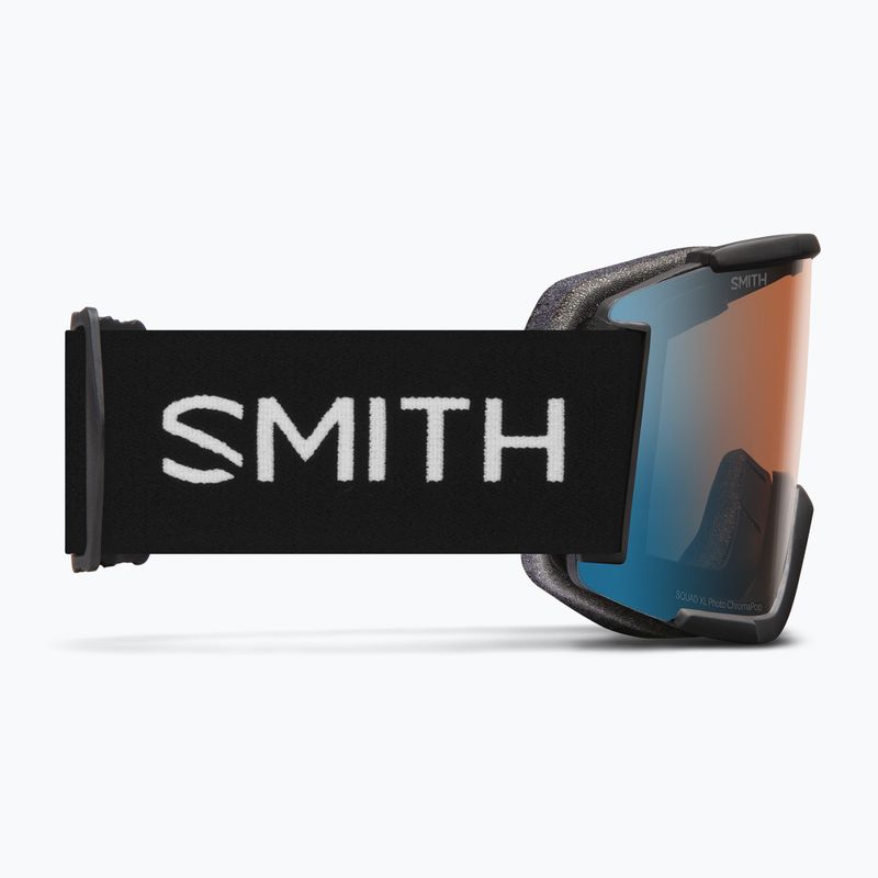 Slidinėjimo akiniai Smith Squad XL black/chromapop pro photochromic blue mirror 4